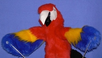 Scarlet's Full Wingspan